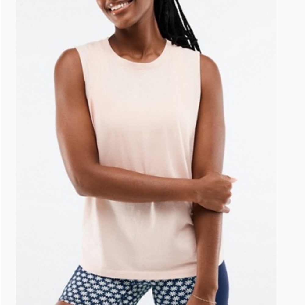 Fabletics Micah Muscle Tank Light Pink